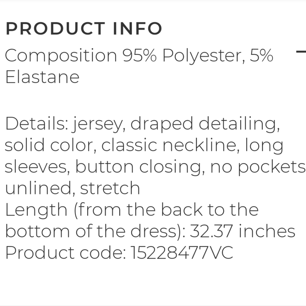 Haveone Ruched Dress - Picture 4 of 4